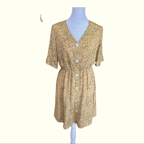 Gaovot Leopard Print Dress - Picture 2 of 5